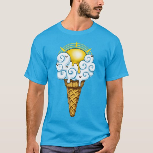 Sunny Ice Cream T-shirt (Voorkant)
