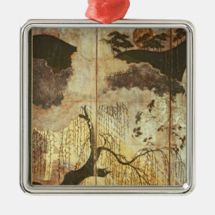 Sunny Landscape Metalen Ornament