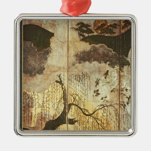 Sunny Landscape Metalen Ornament (Voorkant)