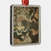 Sunny Landscape Metalen Ornament (Rechts)