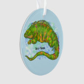 Sunny Lizard Ornament (voorkant)