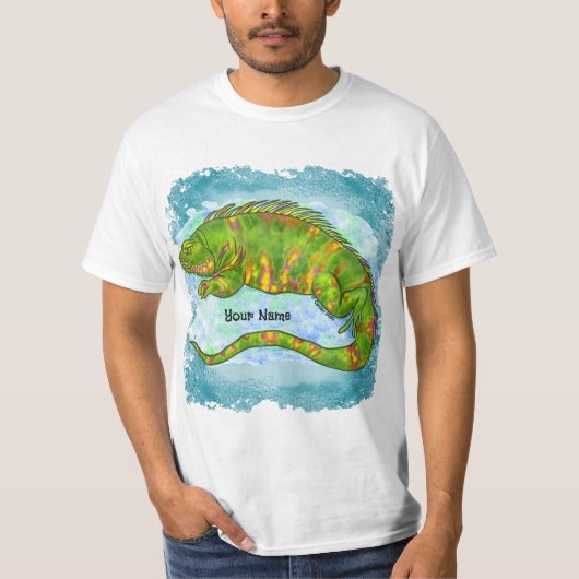 Sunny Lizard T-shirt (Voorkant)