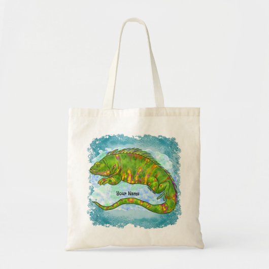 Sunny Lizard Tote Bag (Voorkant)