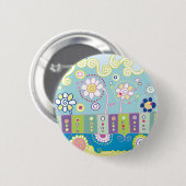 Sunny Morning Button (Voorkant /achterkant)