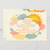 Sunny Morning Uitnodiging (Voorkant / Achterkant)