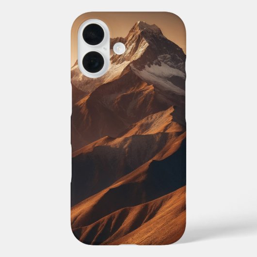 Sunny Mountain Peaks Case-Mate iPhone Case (Achterkant)