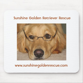 Sunny Mousepad - SunshineGolden Retriever Rescue Muismat