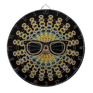 Sunny Nerd Glasses + je rug. en ideeën Dartbord
