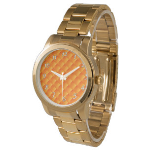 Sunny Oranje  Mannen Watch Horloge