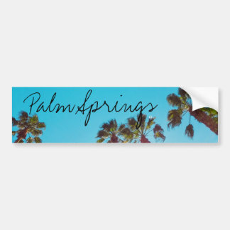 Sunny Palm Springs Bumpersticker