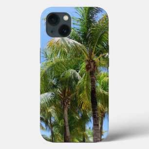 Sunny Palms Oasis #1 #tropisch #muur #kunst iPhone 13 Hoesje