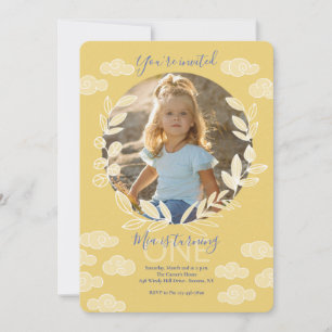 Sunny Photo Birthday Party Kaart
