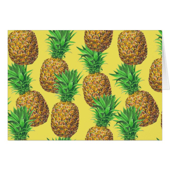 Sunny pineappels (Voorkant Horizontaal)
