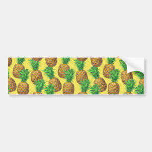 Sunny pineappels bumpersticker