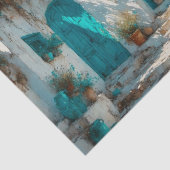 Sunny Santorini Vakantie Decoupage Papier (Detail)