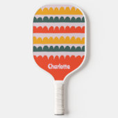 Sunny Scallops Pickleball Paddle (Voorkant)