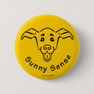 Sunny Sense Logo knoppen Ronde Button 5,7 Cm
