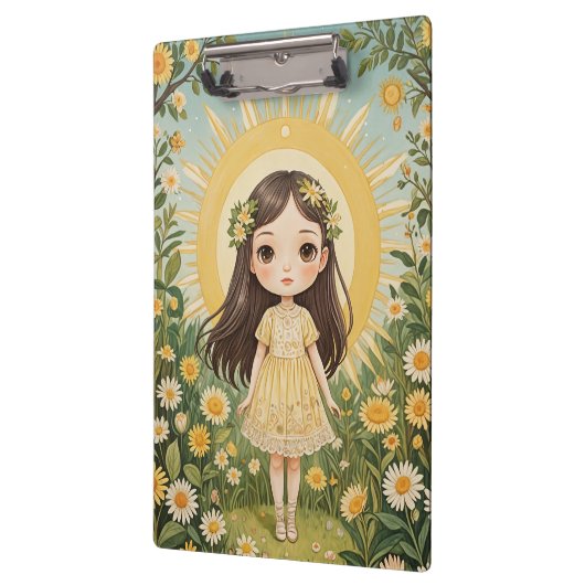 Sunny Serenade gepersonaliseerd Klembord (Links)