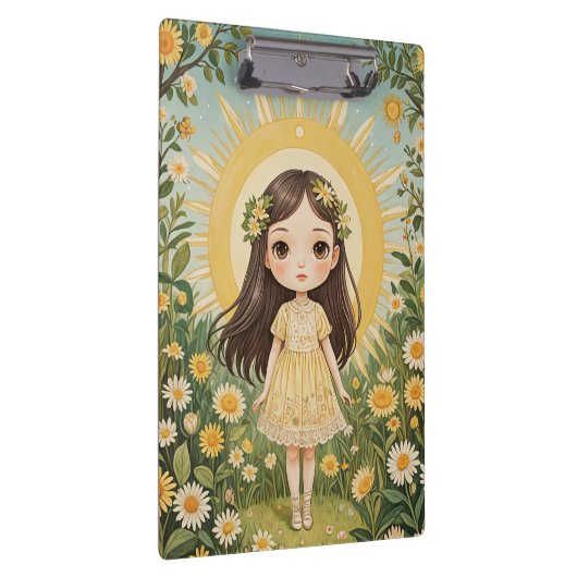 Sunny Serenade gepersonaliseerd Klembord (Rechts)