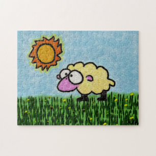 Sunny Sheep Legpuzzel