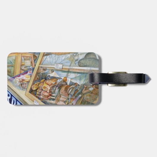 Sunny side of Insanity Bagagelabel (Achterkant horizontaal)