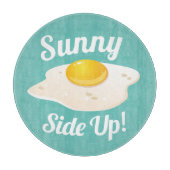 Sunny Side Up Fried Egg Breakfast Snijplank (Voorkant)