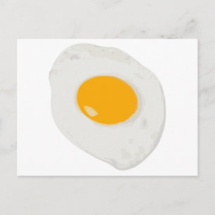 Sunny Side Up Fried Egg Briefkaart
