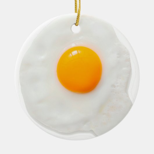 Sunny Side Up Keramisch Ornament (Voorkant)