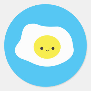 Sunny Side Up Ronde Sticker