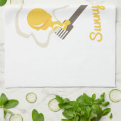 Sunny Side Up Theedoek (Gevouwen)