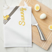 Sunny Side Up Theedoek (Quarter Fold)