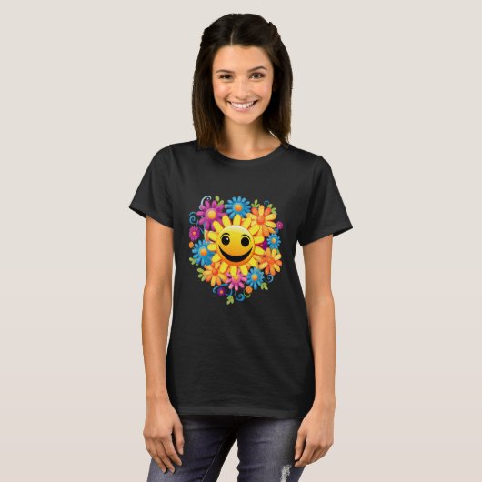 Sunny Smiles T-shirt (Voorkant volledig)