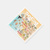 Sunny SoCal Servet (Hoek)