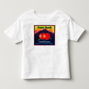 Sunny South Apple LabelHobart, Australië Kinder Shirts