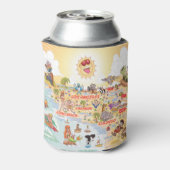 Sunny Southern California Blikjeskoeler (Blikje Achterkant)