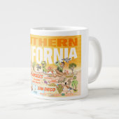 Sunny Southern California Jumbo Mug (Devant droit)