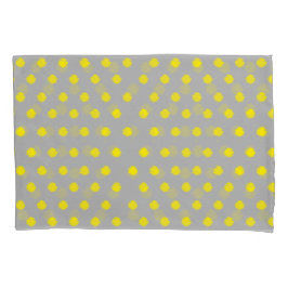 Sunny Splatter Polka Dot Pattern Kussensloop