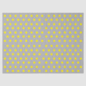 Sunny Splatter Polka Dot Pattern Tissuepapier (Voorkant)