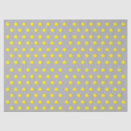 Sunny Splatter Polka Dot Pattern Tissuepapier
