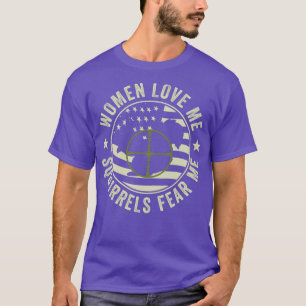 Sunny Squirrel Hunter Eekhoorns Angst Me T-shirt