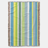 Sunny Stripes Deken (Voorkant Verticaal)