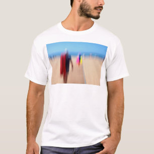 Sunny Summer Beach kleurrijke Ocean Sun Summer Zee T-shirt