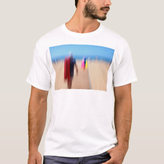 Sunny Summer Beach kleurrijke Ocean Sun Summer Zee T-shirt