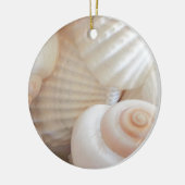 Sunny Summer Seashells Collectie Keramisch Ornament (Links)