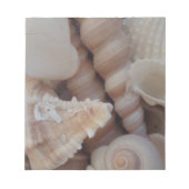 Sunny Summer Seashells, Zee Shell Beach Love Notitieblok (Voorkant)
