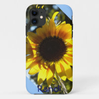 Sunny Sunflower iPhone 5 hoesje *personalize*