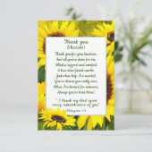 Sunny Sunflower Merci Christian Friend (Debout devant)