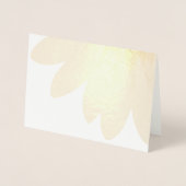 Sunny Sunflower Penser à votre carte Foil (Devant)