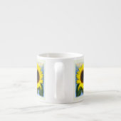 Sunny Sunflower Specialized Custom Text Espresso Espresso Kop (Achterkant)