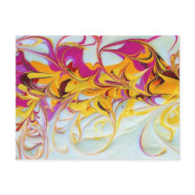 Sunny Swirls Briefkaart
